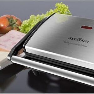 Sanduicheira e Grill Britânia Press 2 em 1 850W 220V